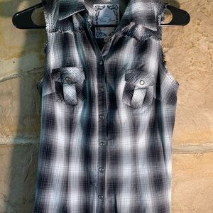 GUESS retro cowboy top